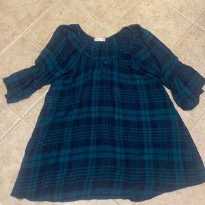 Plaid altered state dress